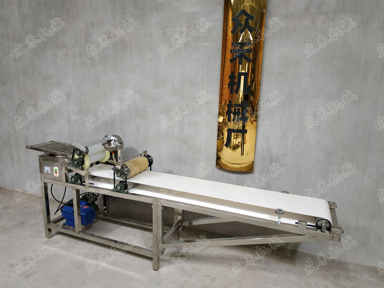 仿手工搟面皮成型機(jī)