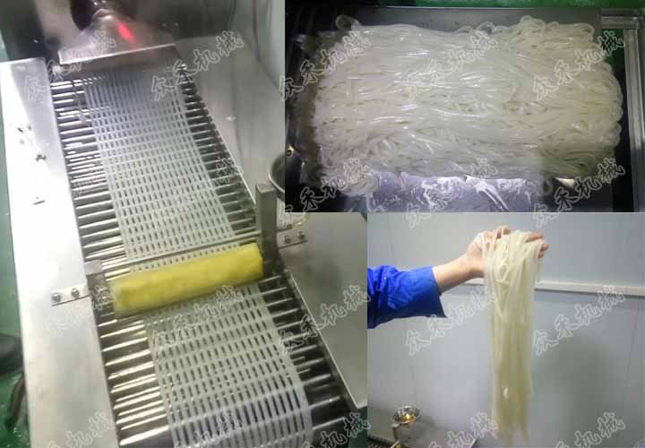 多功能折疊機(jī)生產(chǎn)米皮面皮效果